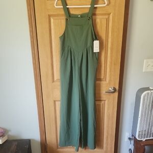 Zelolica Baggy Sage Green Women's Jumpsuit